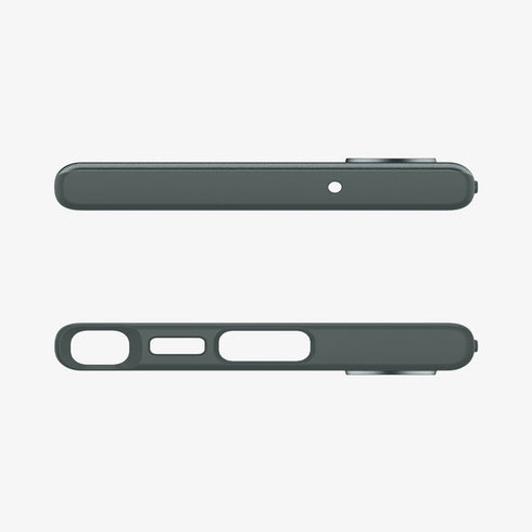 ACS05609 - Galaxy S23 Ultra Case Thin Fit in black showing the back